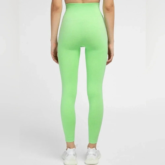 All Access Bandier Sport Plus Size Athletic Leggings Pants Lime Green Size  2XL. - Picture 2 of 9